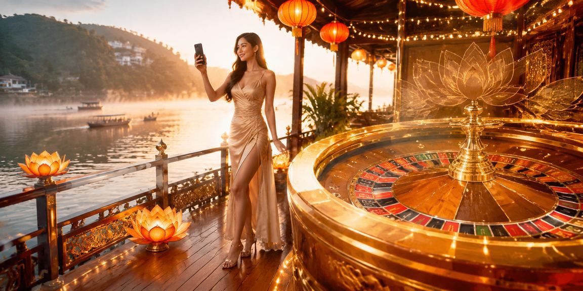 Cảnh quay bàn roulette tại Đà Lạt
